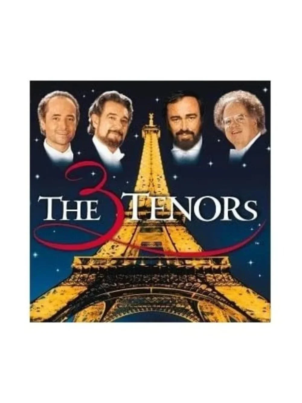 The 3 Tenors Live in Concert Paris 1998 Carreras Domingo Pavarotti  Sonylike new